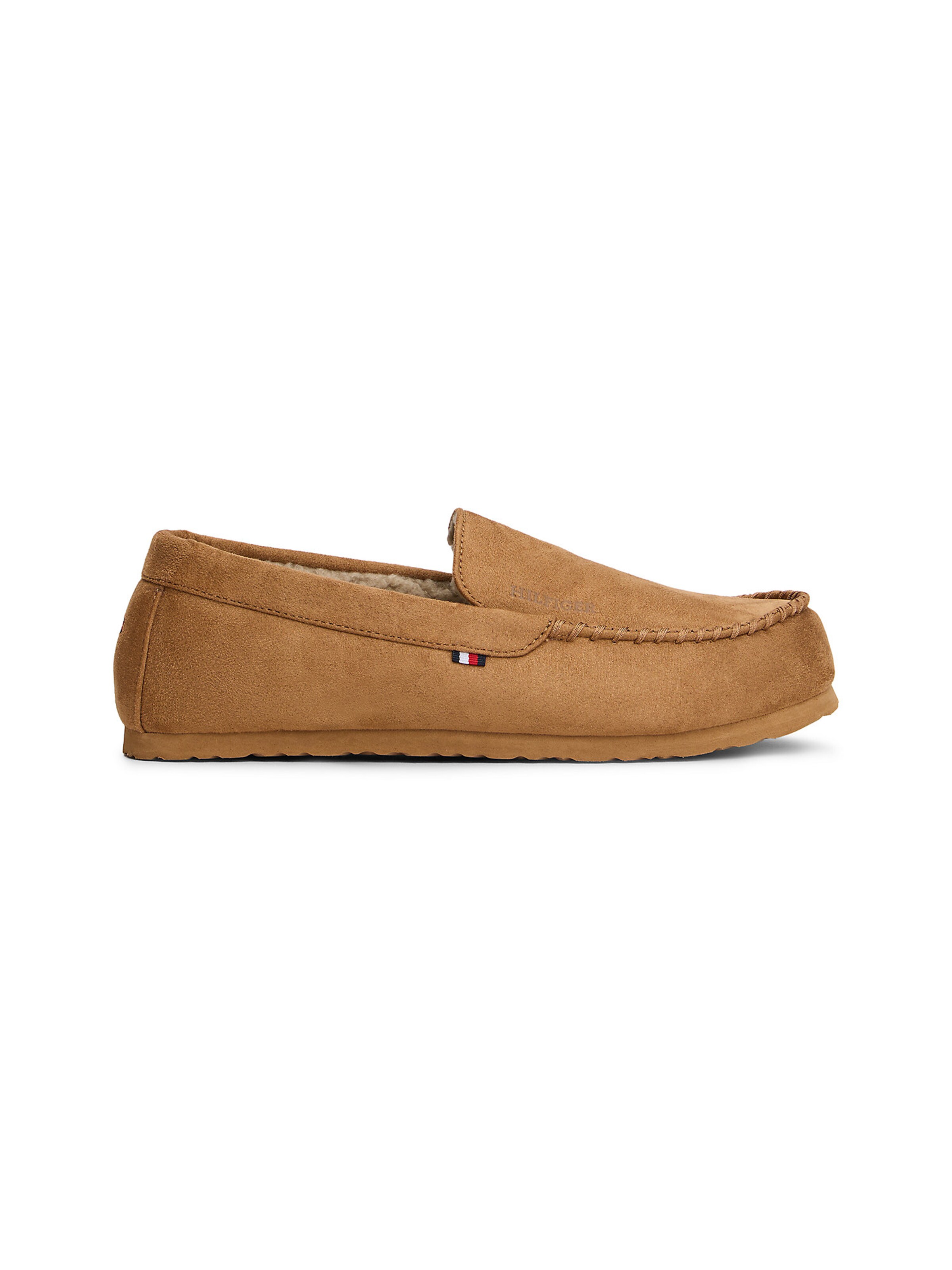 TOMMY HILFIGER Slippers in Brown