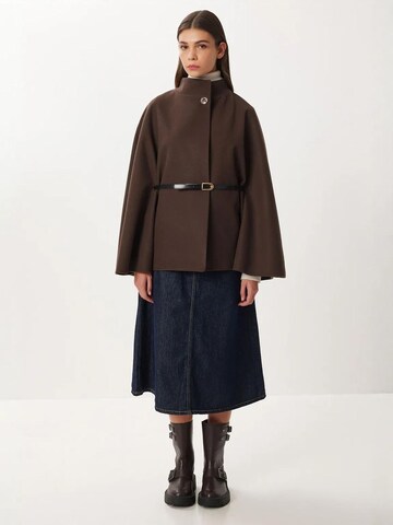 Happiness İstanbul - Casaco meia-estação em castanho