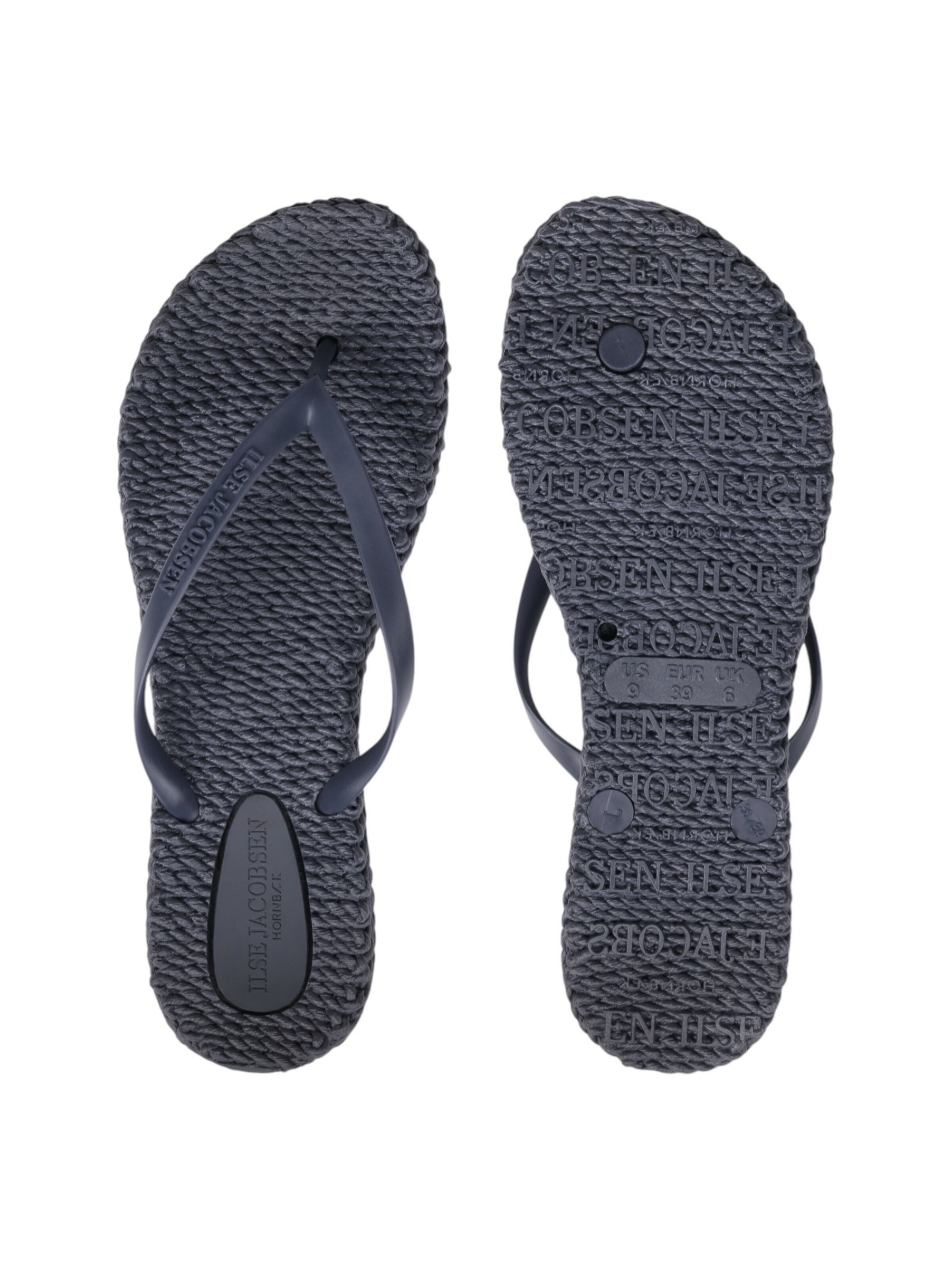 ILSE JACOBSEN T-Bar Sandals 'Cheerful 02' in Blue