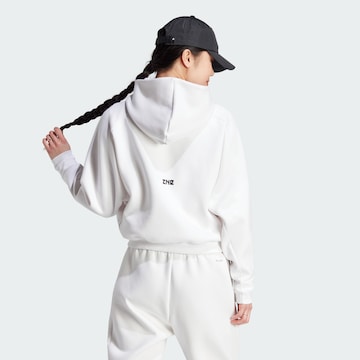 Veste de survêtement 'Z.N.E. ' ADIDAS SPORTSWEAR en blanc