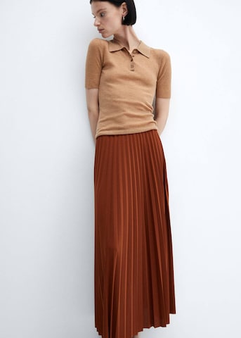 MANGO Skirt 'Caldera-a' in Brown