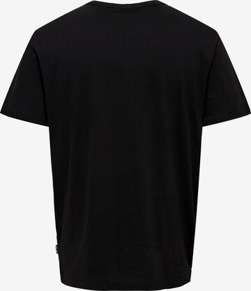 Only & Sons Koszulka 'TODD' w kolorze czarny