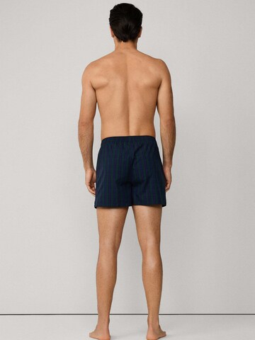Hackett London Boxershorts 'Tartan' in Blauw