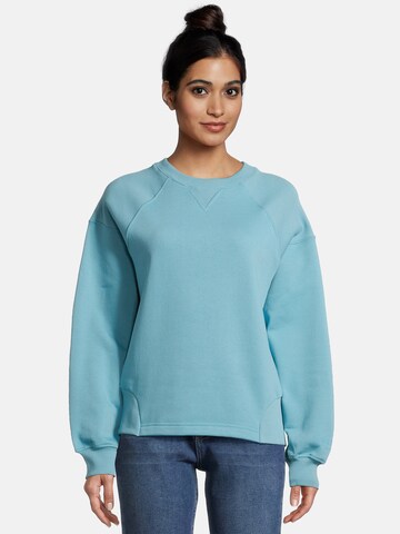 salzhaut Sweatshirt 'Reip' in Blau: Vorderseite