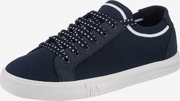 Westland Sneaker 'Swan' in Blau: predná strana