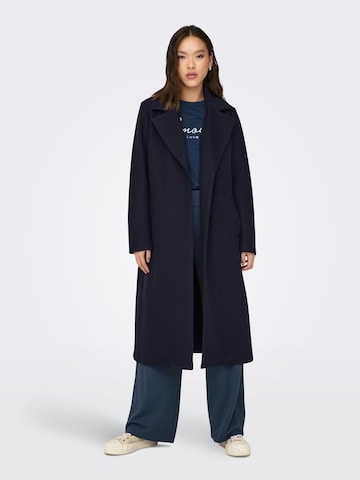 ONLY Between-Seasons Coat 'EMMA' in Blue: front