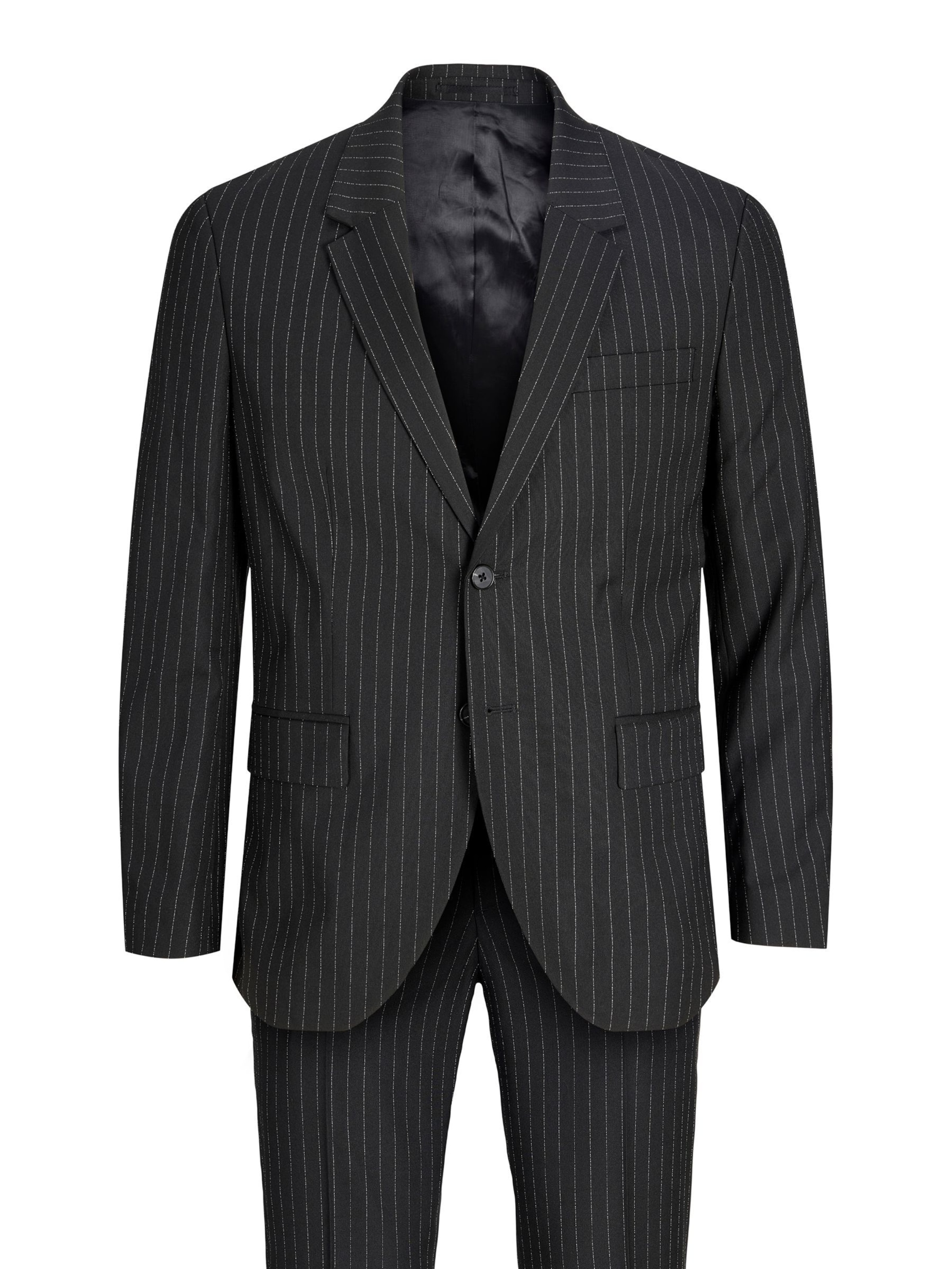 JACK & JONES - Slimfit Traje 'JPRMartin' en negro