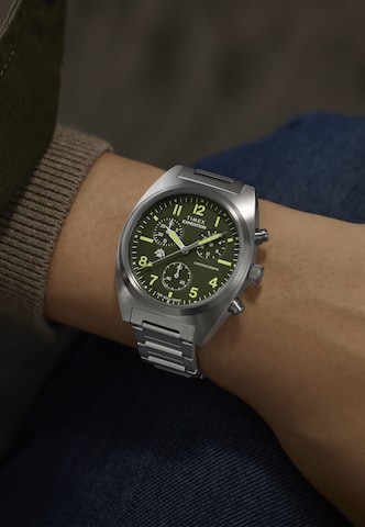 Orologio analogico di TIMEX in verde: frontale