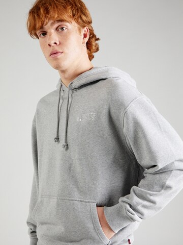 LEVI'S ® Regular Fit Sweatshirt 'Relaxed Graphic Hoodie' in Grau