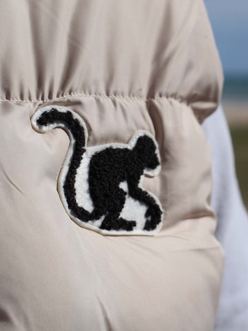 Surf Monkey - Chaleco deportivo 'Pufferweste' en beige