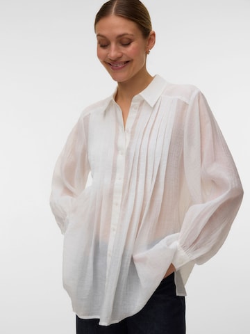 VERO MODA Bluse 'VMMathilda' i hvid: forside