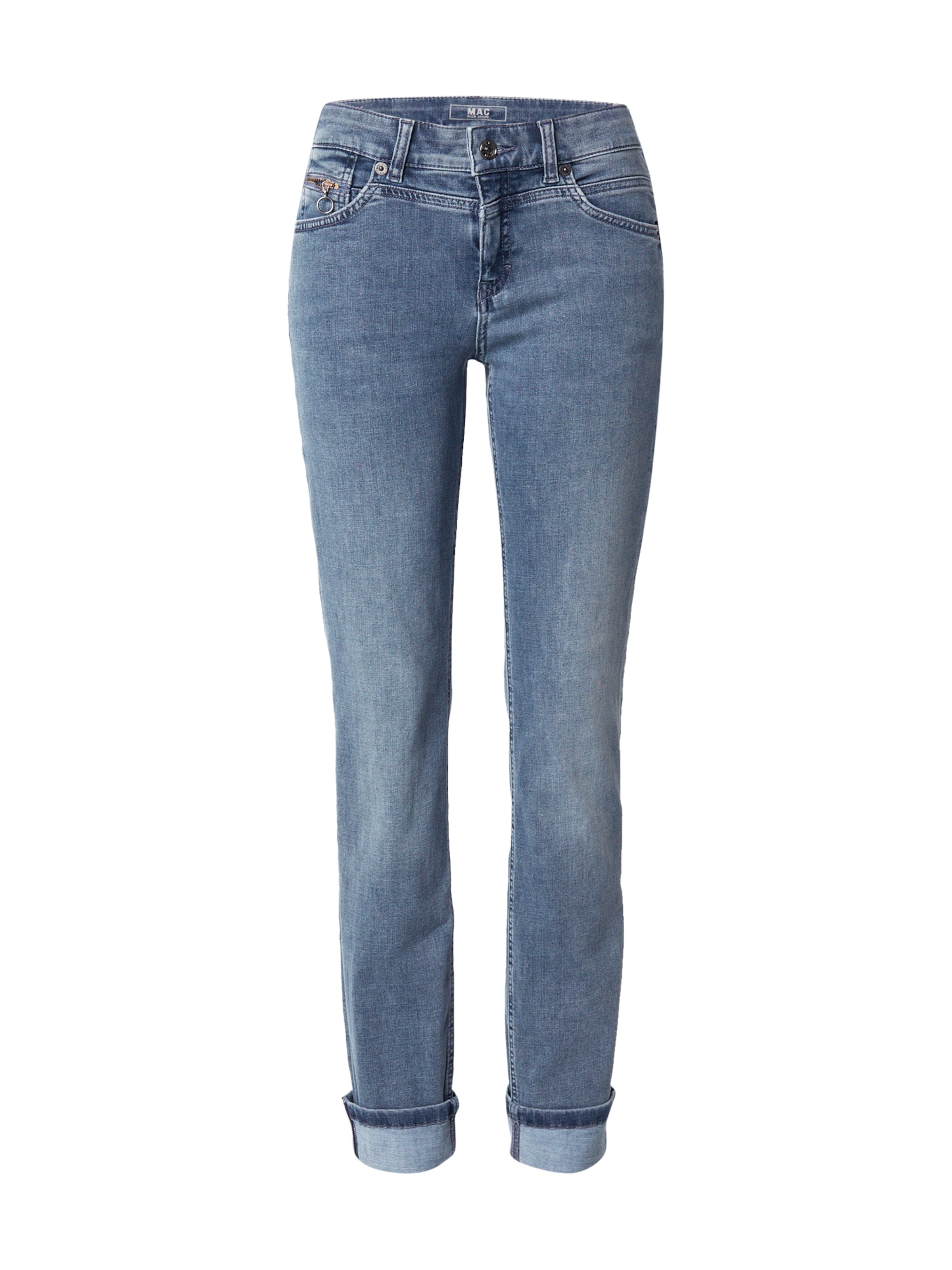 MAC Слим Джинсы 'Rich' в Синий: спереди