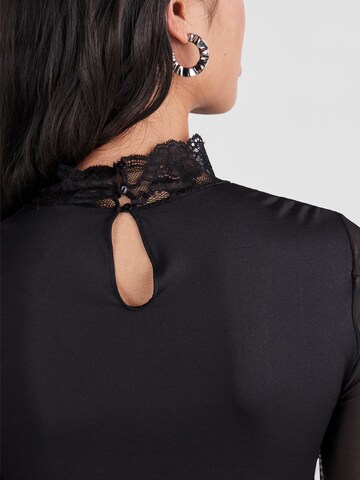 PIECES Shirtbody 'SICCA' in Schwarz