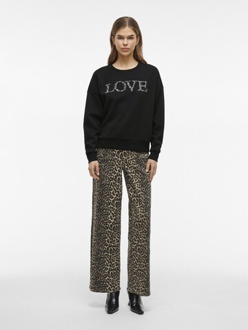 VILA Sweatshirt i sort