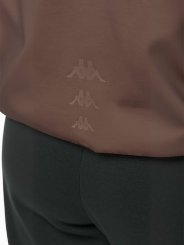 KAPPA Cardigan ' KWLogo Ileria ' in Braun