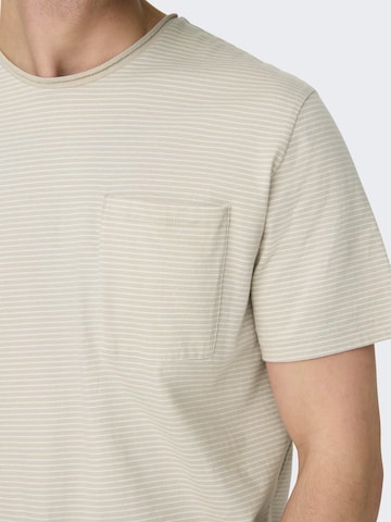 Only & Sons - Camiseta 'Bale' en blanco