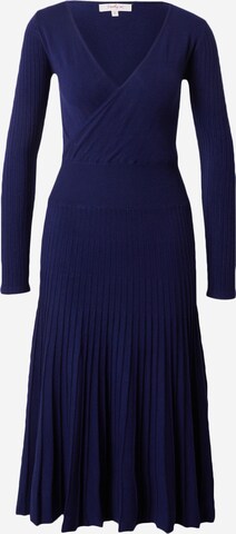 Derhy Úpletové šaty 'GABIA' – modrá: přední strana