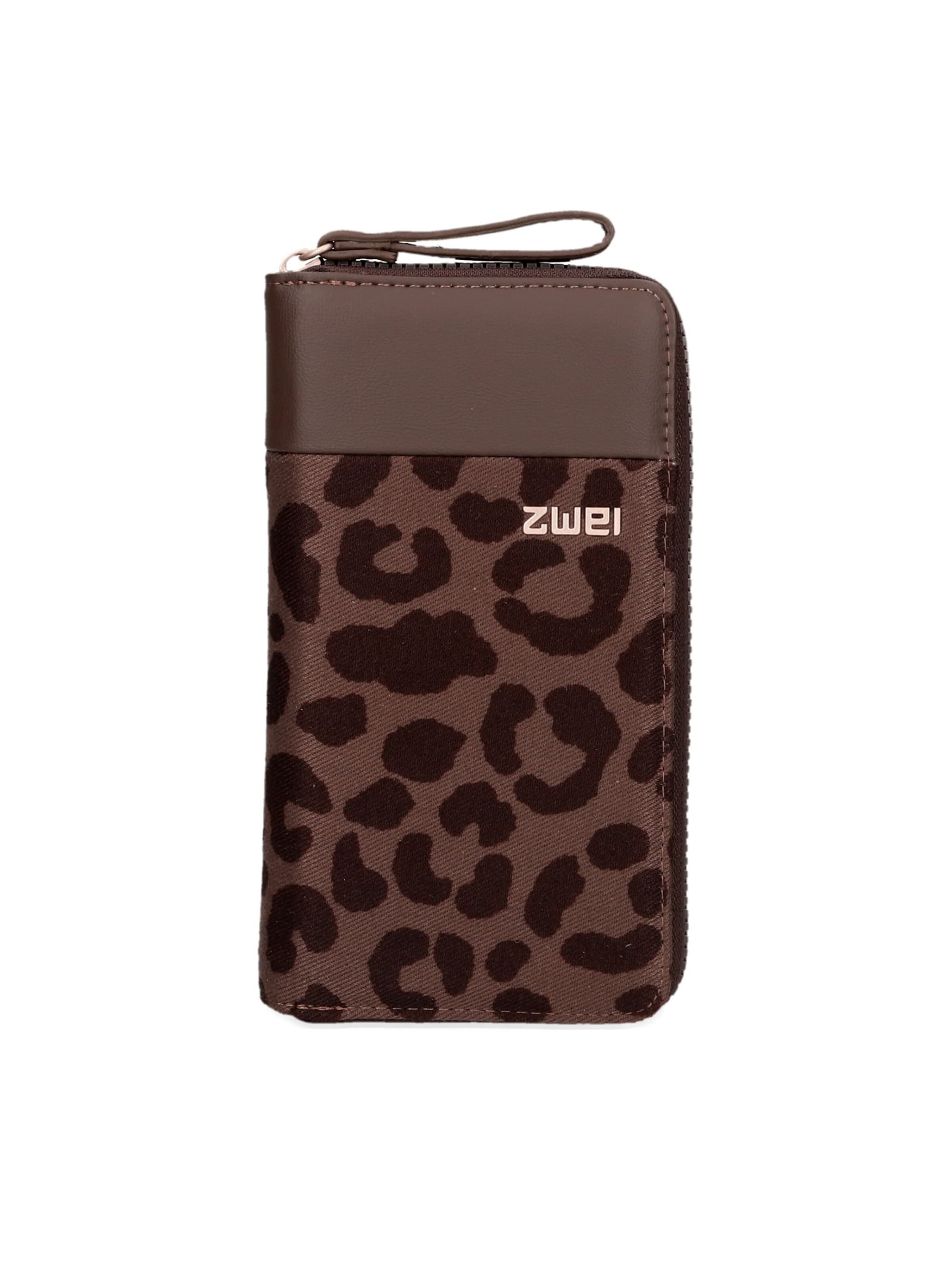 ZWEI Wallet 'EVA EV2' in Brown