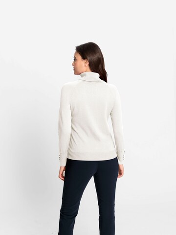 Pull-over heine en blanc