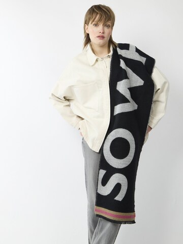 CODELLO Scarf in Black: front
