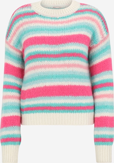 Pulover 'KOGALYSSA' ONLY GIRLS pe crem / azuriu / roz / roz deschis, Vizualizare produs