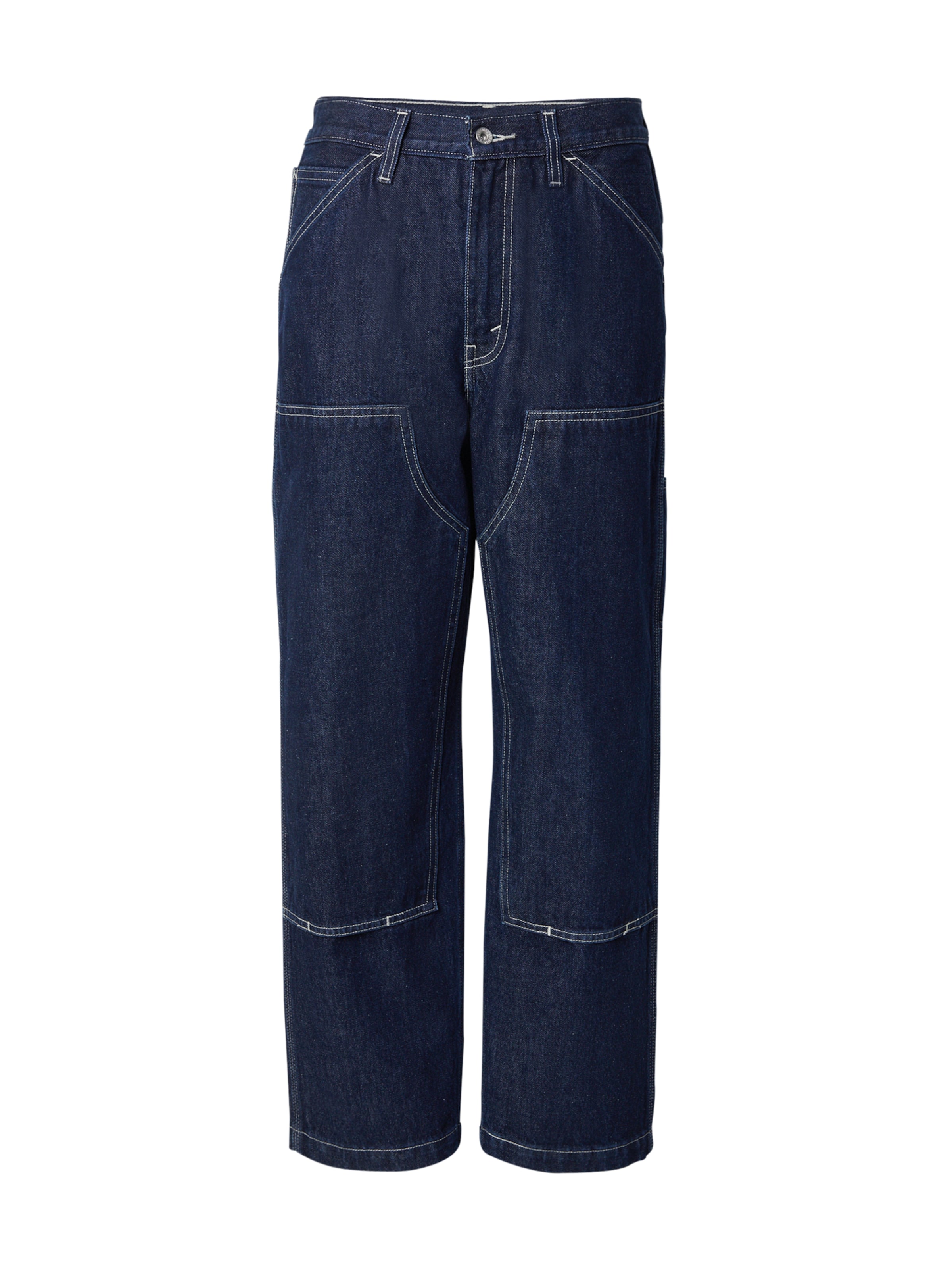 zils LEVI'S ® Vaļīgs piegriezums Džinsi '568™ Loose Straight Double-Knee Carpenter Pants': no priekšpuses