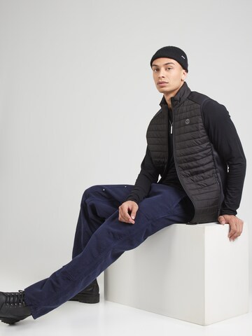 JACK & JONES Vest in Black