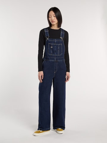 DICKIES Szabványos Kantáros farmer - kék: elől