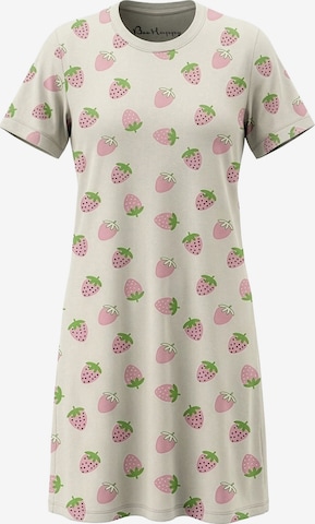 Chemise de nuit ' Erdbeer-Motiv ' Rösch en rose : devant