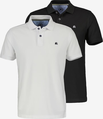 LERROS Shirt 'Basic' in Schwarz: Vorderseite