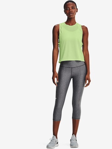 UNDER ARMOUR Skinny Športne hlače | siva barva