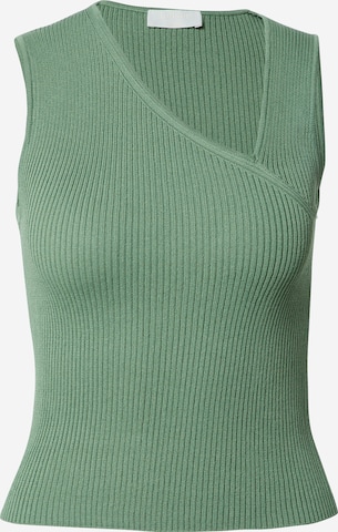 Top in maglia 'Mathilde' di LeGer by Lena Gercke in verde: frontale