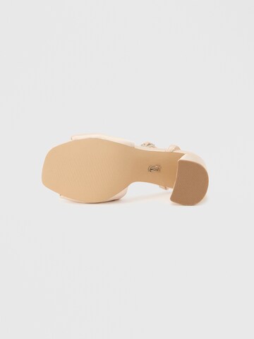 STEVE MADDEN Remienkové sandále 'Meladi' - Béžová