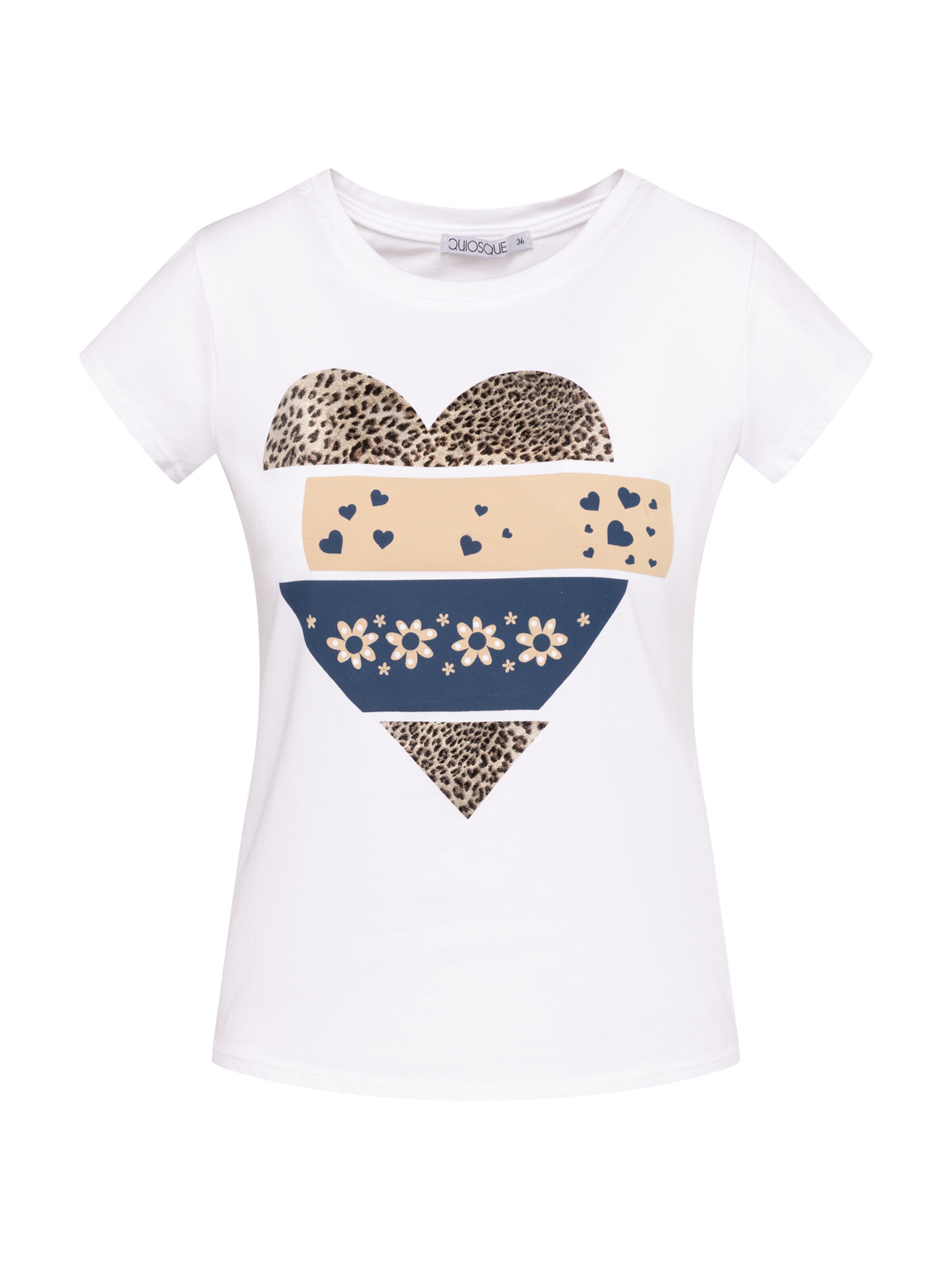 Quiosque Футболка в Белый: спереди