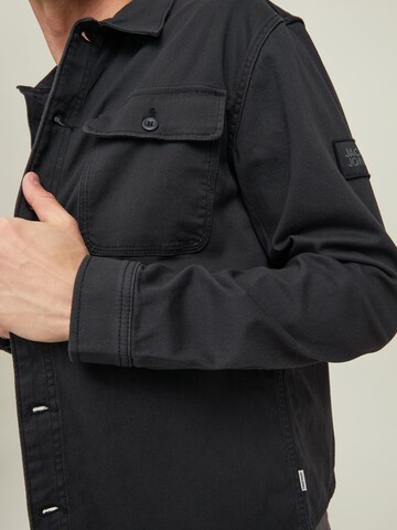 juoda JACK & JONES Standartinis modelis Marškiniai 'Ben'
