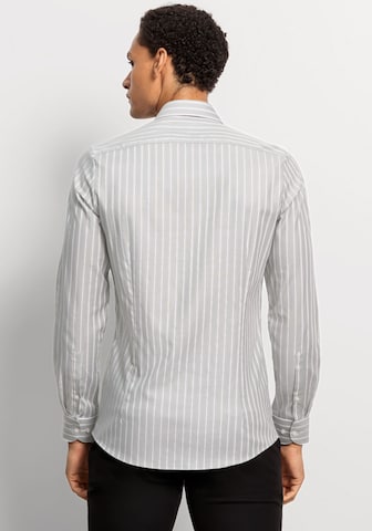 OLYMP Slim fit Business Shirt in Grey