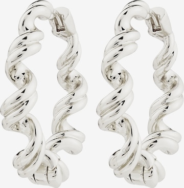 Pilgrim Earrings 'Larisa' in Silver: front