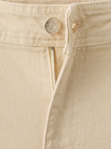 Wide leg Jeans 'CATHERIN' de la MANGO pe bej