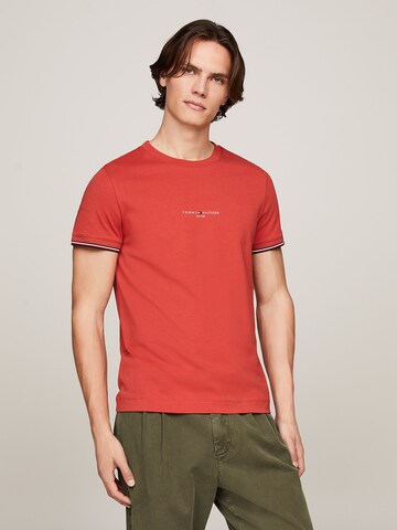 TOMMY HILFIGER Shirt in Rood: voorkant