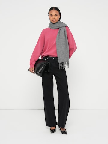 Samsøe Samsøe Wide leg Jeans 'Shelly' in Black