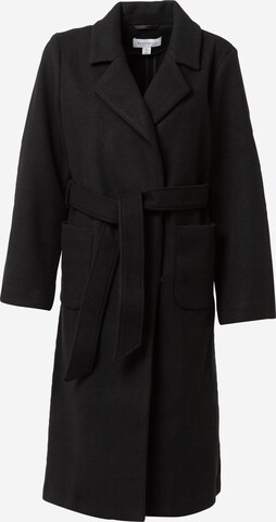 Warehouse Between-seasons coat in Black: front