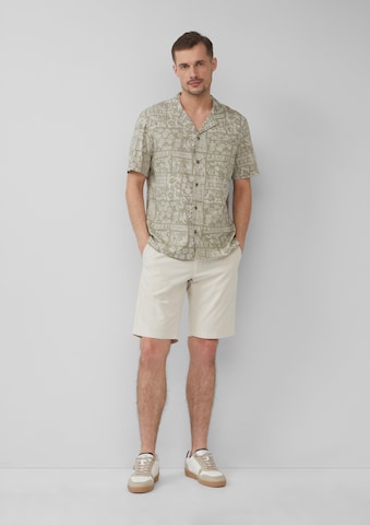 s.Oliver Regular fit Button Up Shirt in Green