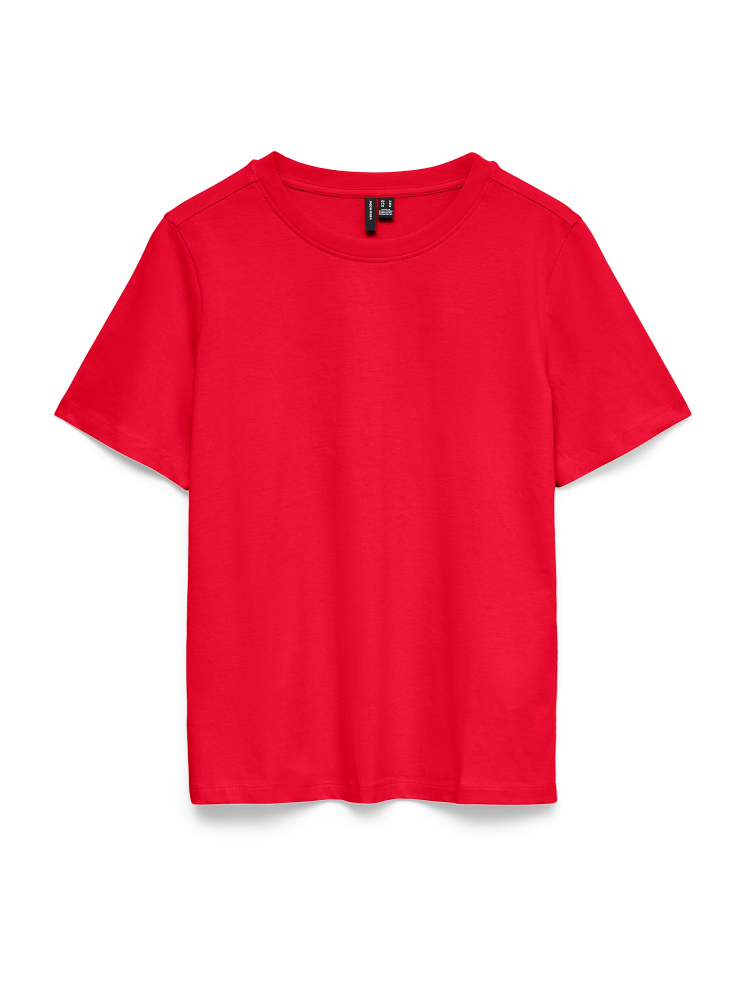 VERO MODA T-shirt 'VMPAULINA' i röd: framsida