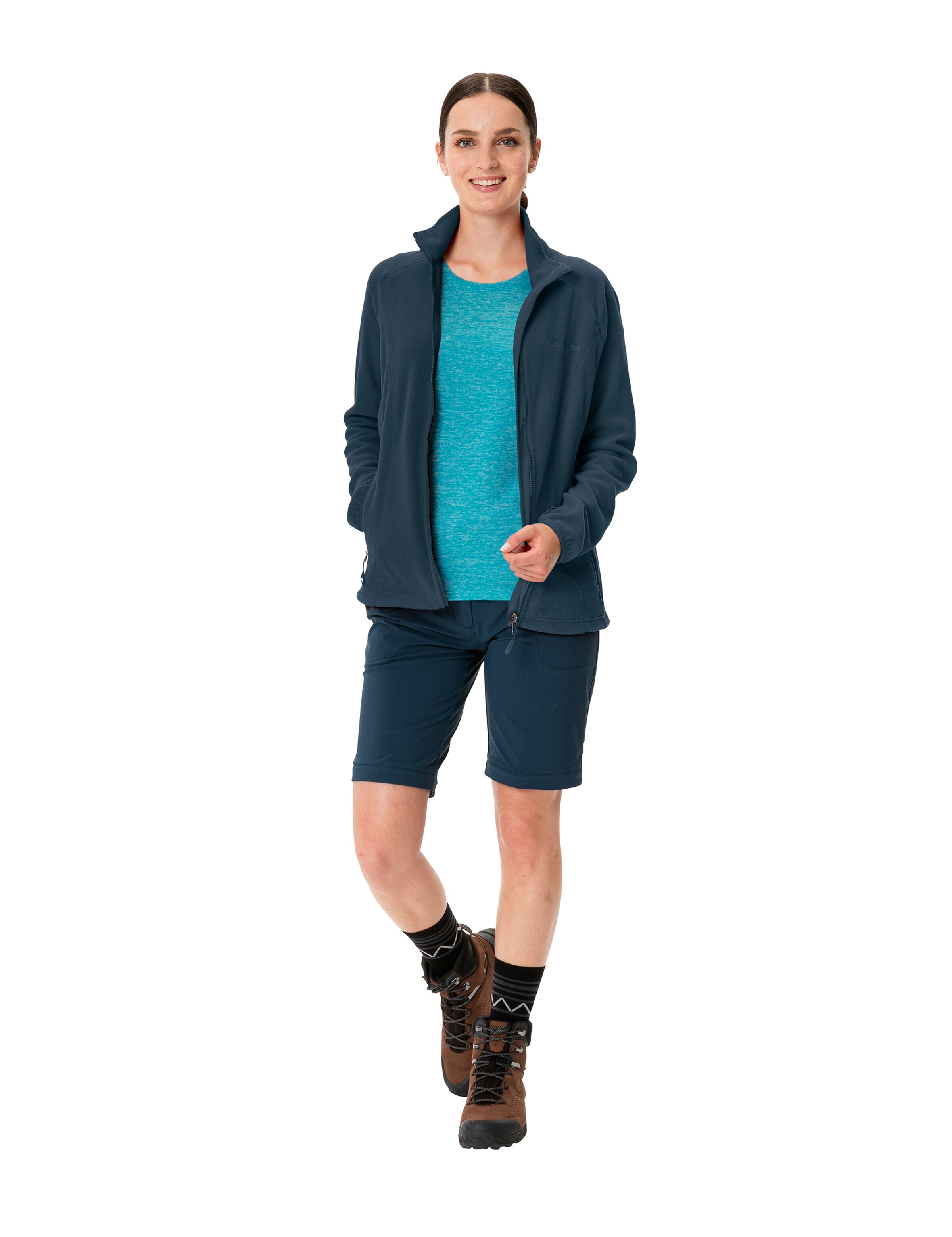 VAUDE Funktionsfleecejacke 'Rosemoor' in Blau