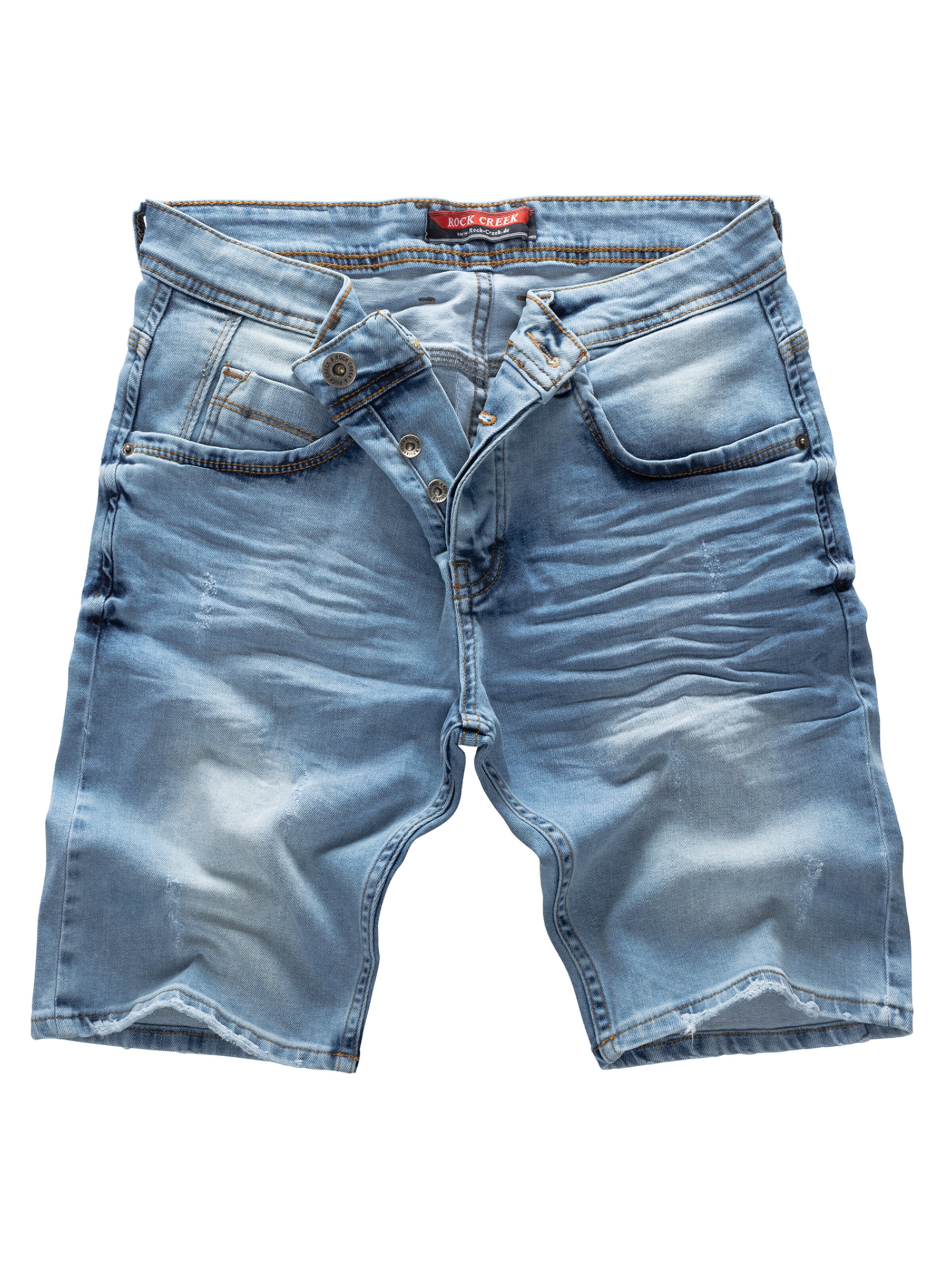 Rock Creek Regular Shorts in Blau: Vorderseite