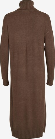 VILA Stickad klänning 'Ril' i brun