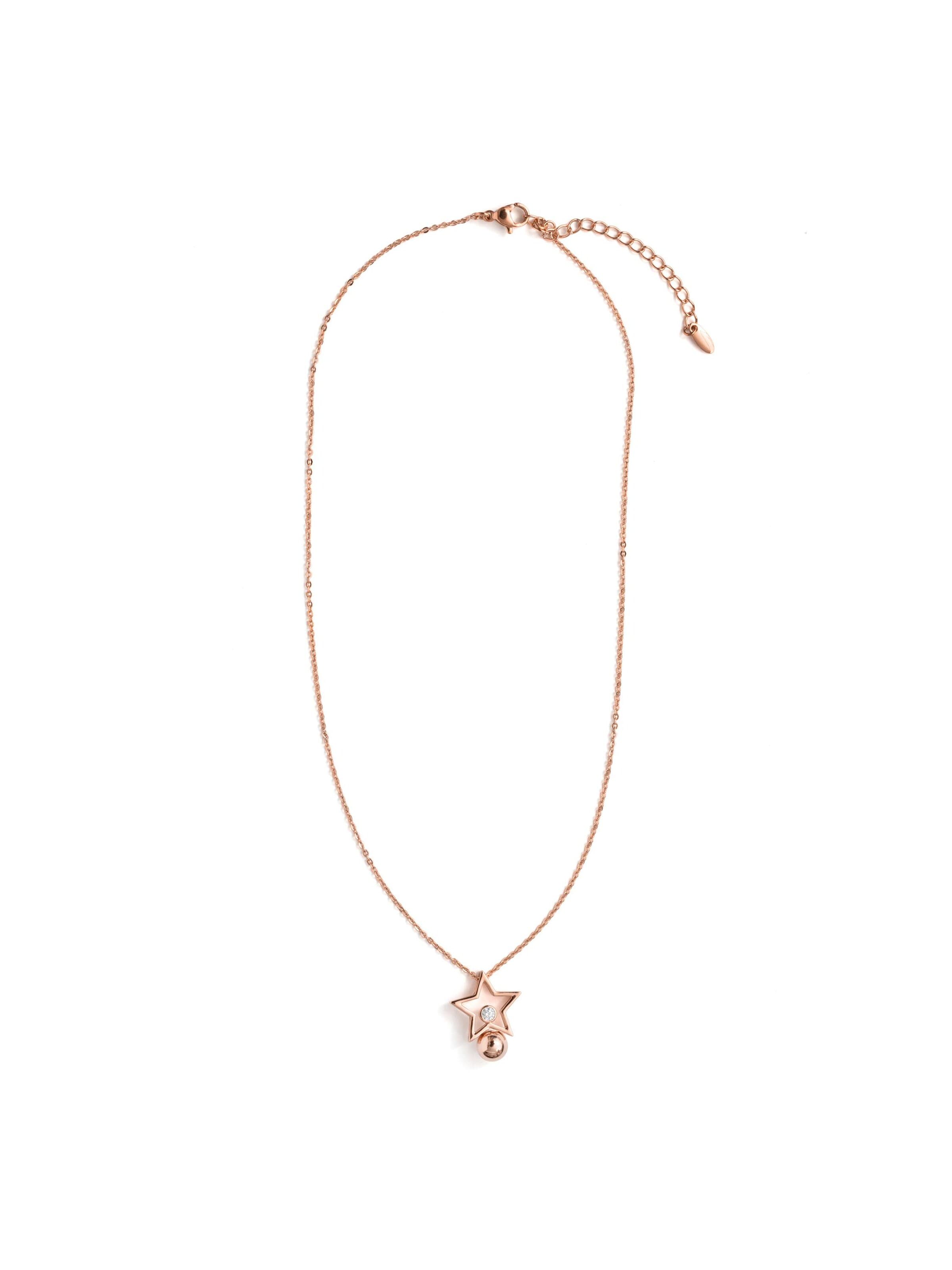 Luxenter Necklace 'Losath' in Onesize in Rose gold, Item view