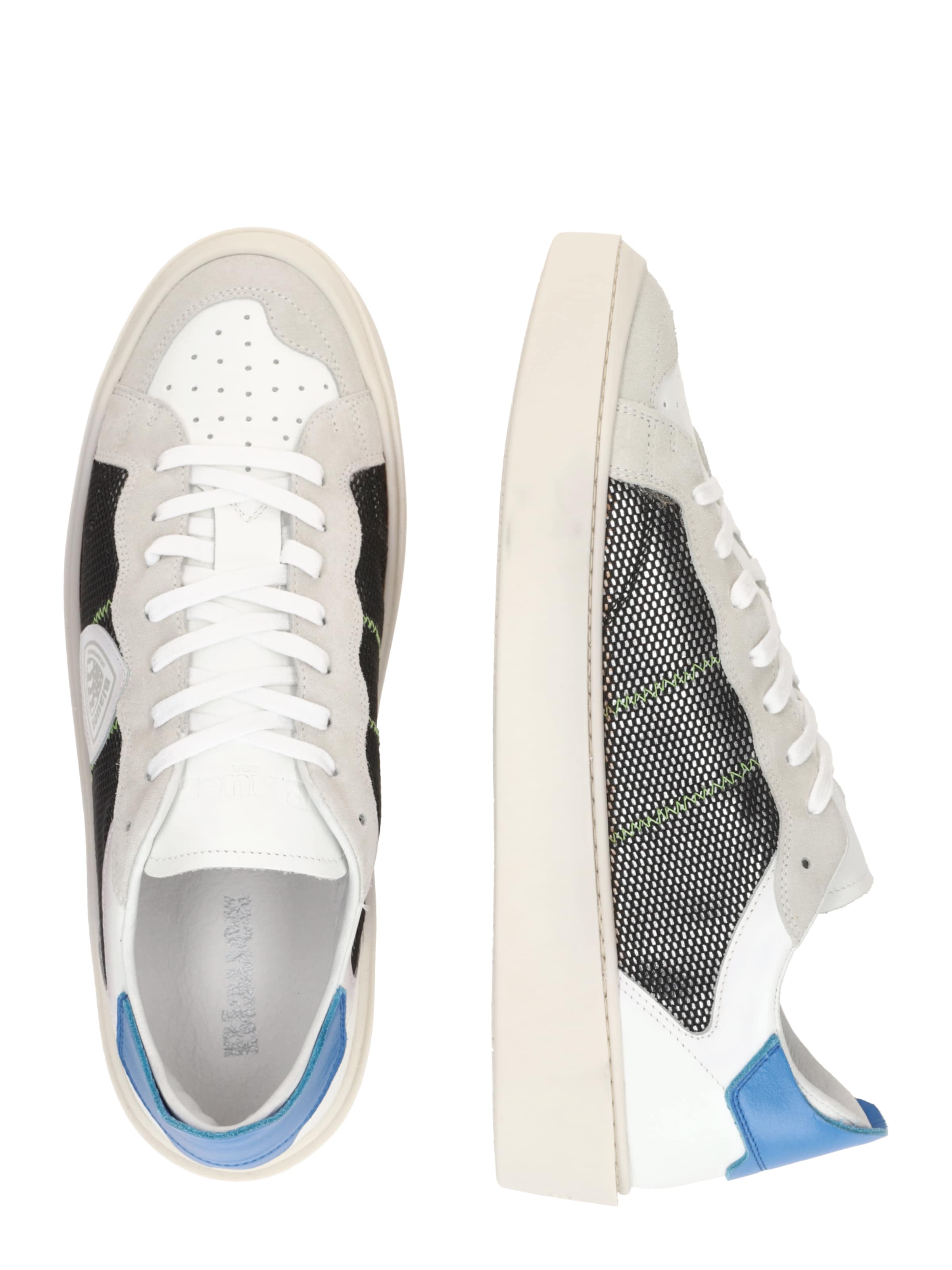 Blauer.USA Tenisky – bílá: boční strana