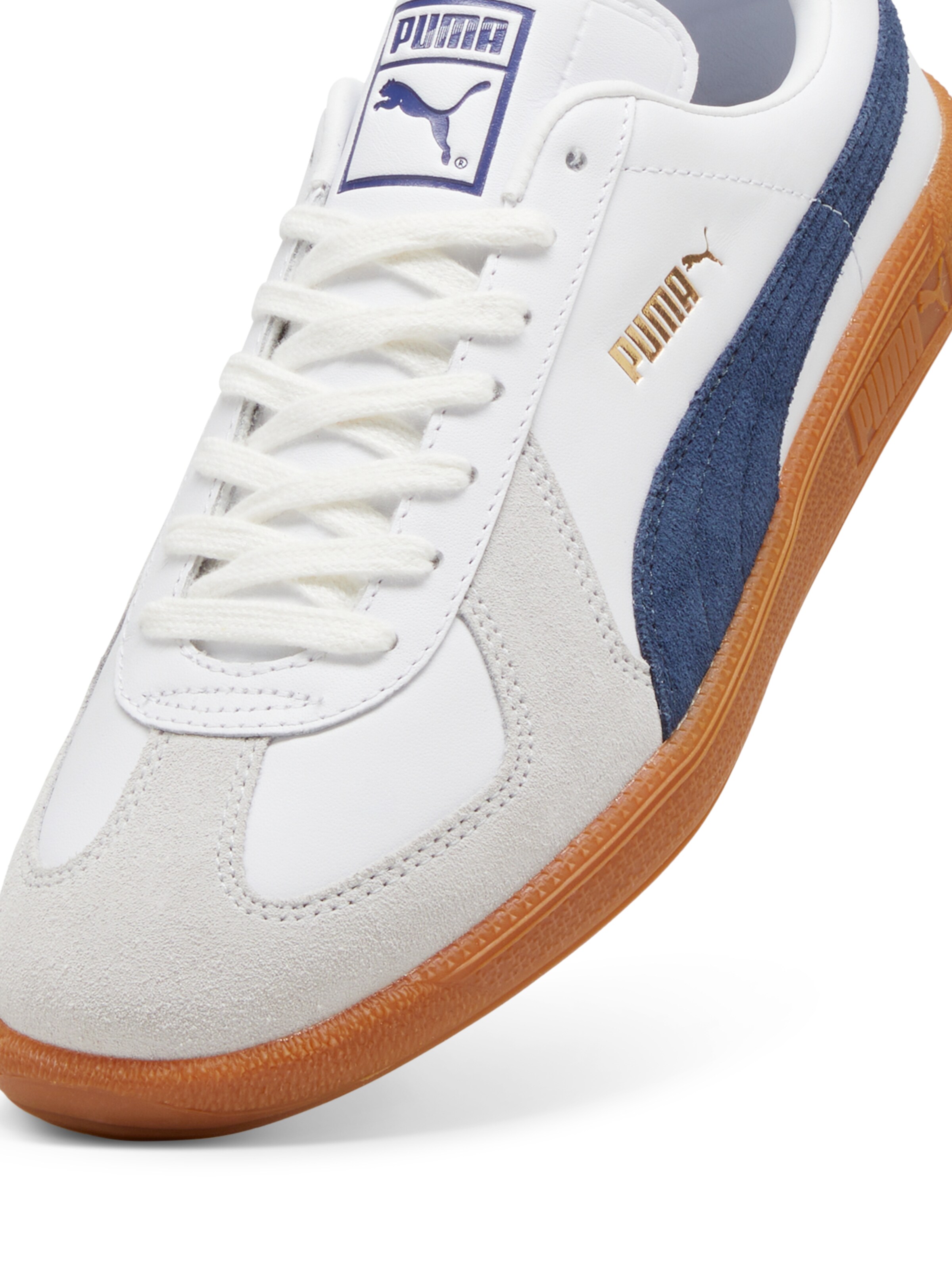 PUMA Sneaker low 'Army Trainer' i hvid: top