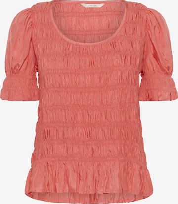 Chemisier 'Henva' Cream en rose : devant